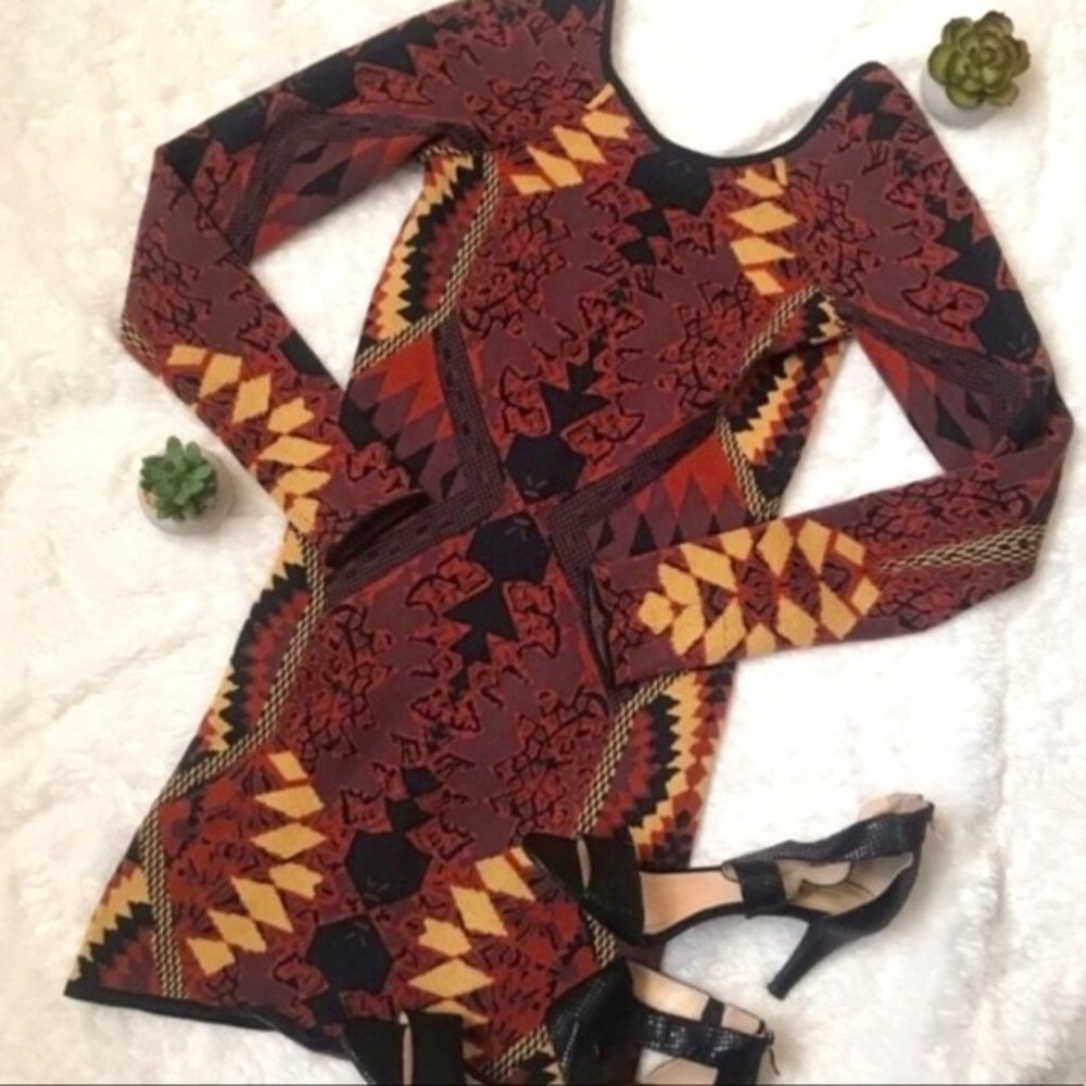 Free People Huntress of a Man Body-con Dress